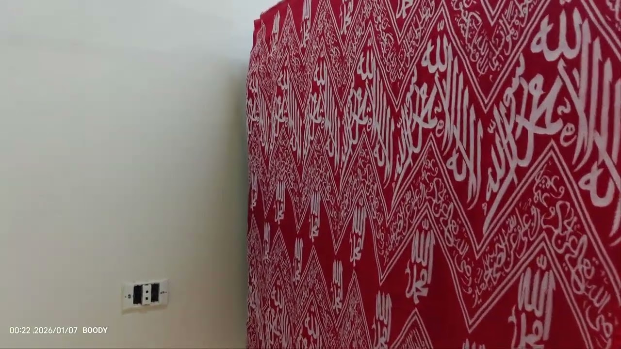 كسوه  الحجرة النبوية الشريفه في  العصور الوسطى (الله محمد)  AEK011 كود