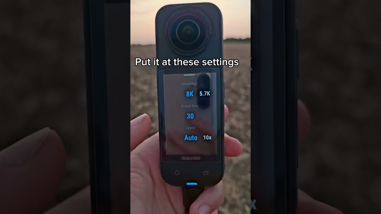 Timelapse Tutorial for Insta 360 X5! #tutorial  #4k #actioncamera #asmr