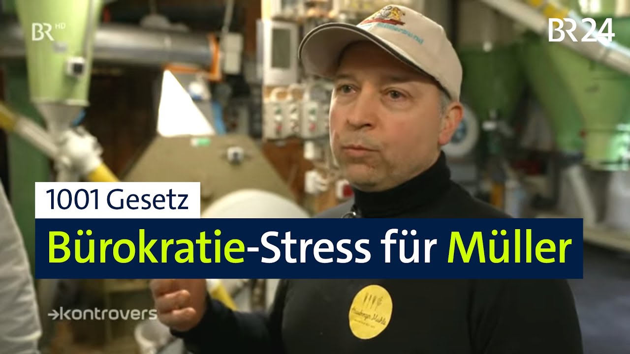 1001 Gesetz: Wie M&uuml;ller unter B&uuml;rokratie leiden | Kontrovers | BR24