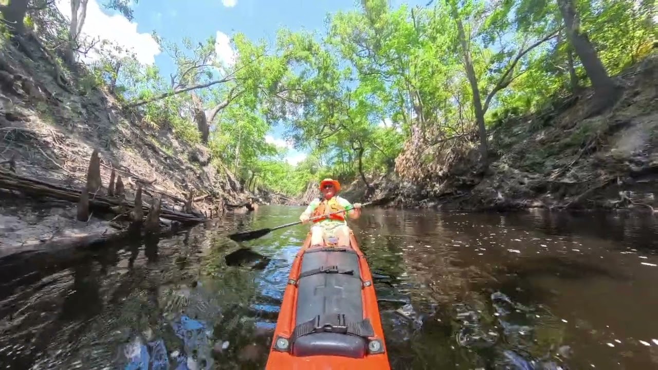 Kayaking to a Hidden Waterfall on Florida's Alapaha River