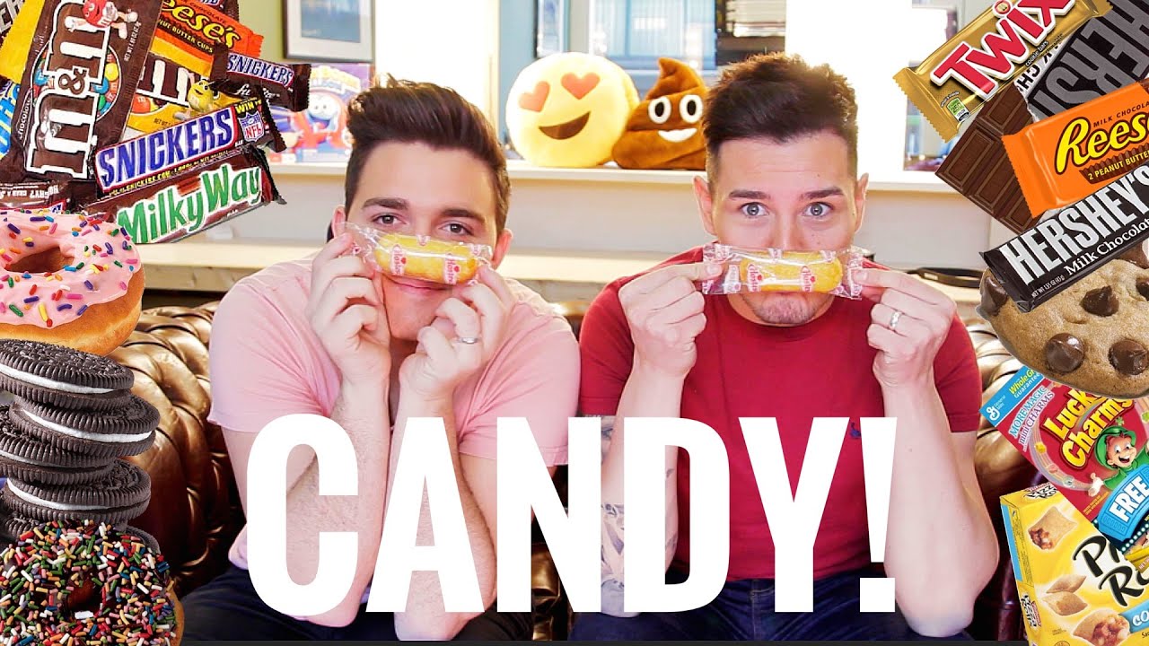 Trying American Candy.