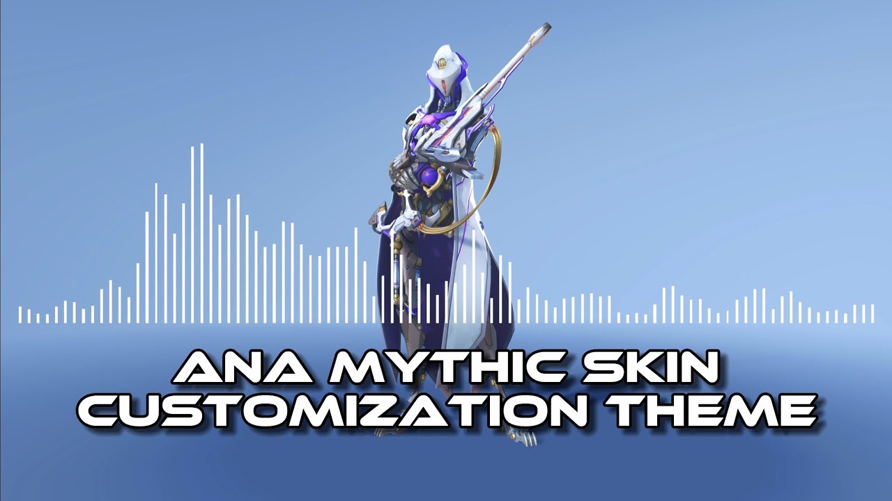 Overwatch 2 | Ana A-7000 Wargod Mythic Skin - Customization Theme [High Quality]