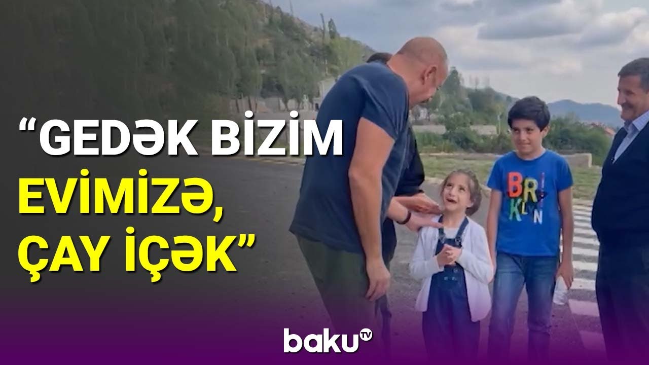 İlham Əliyev və Mehriban Əliyevanın laçınlı ailə ilə səmimi söhbəti