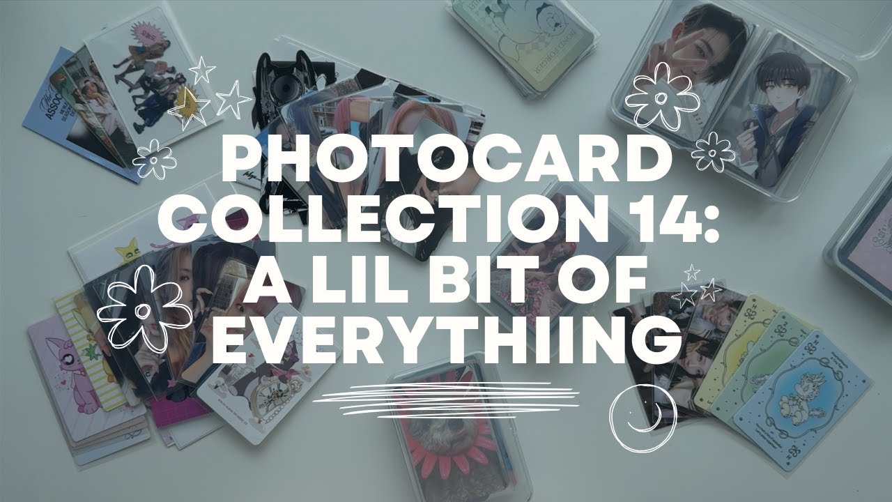 Коллекция фотокарт 14: AESPA, ENHA, SKZ, SMN, NJZ, IVE, BP, H2H, ETC.