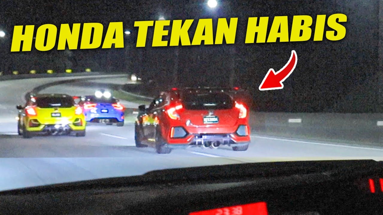 MENJERIT CIVIC TYPE R BETUL-BETUL TEKAN HABIS !