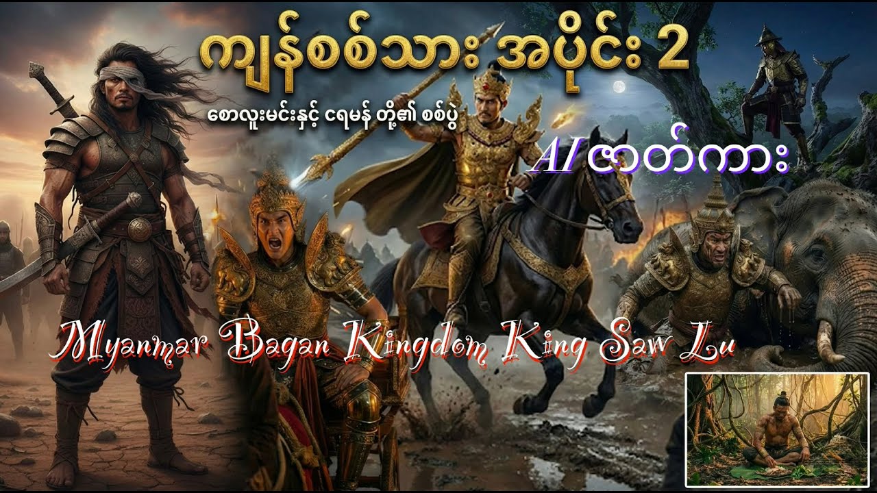 Bagan Kingdom, King Saw lu ကျန်စစ်သား အပိုင်း၂ စောလူးမင်းနှင့် ငရမန်တို့၏ စစ်ပွဲ