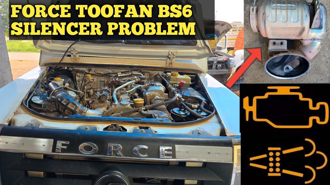 Particulate Filter Differential Pressure Too Low | Force Toofan Bs6 DPF Regeneration Problem /#P244B