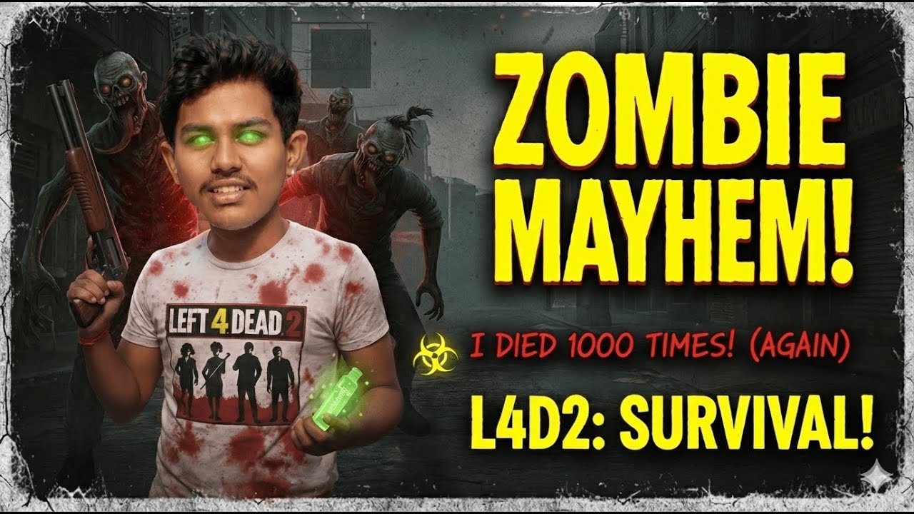 L4D2 but my friends are more dangerous than Zombies! 😂