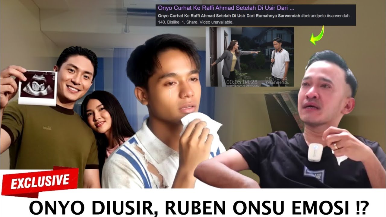 betrand peto di usir sarwendah dan gio dari rumah, ruben onsu naik dibuat emosi