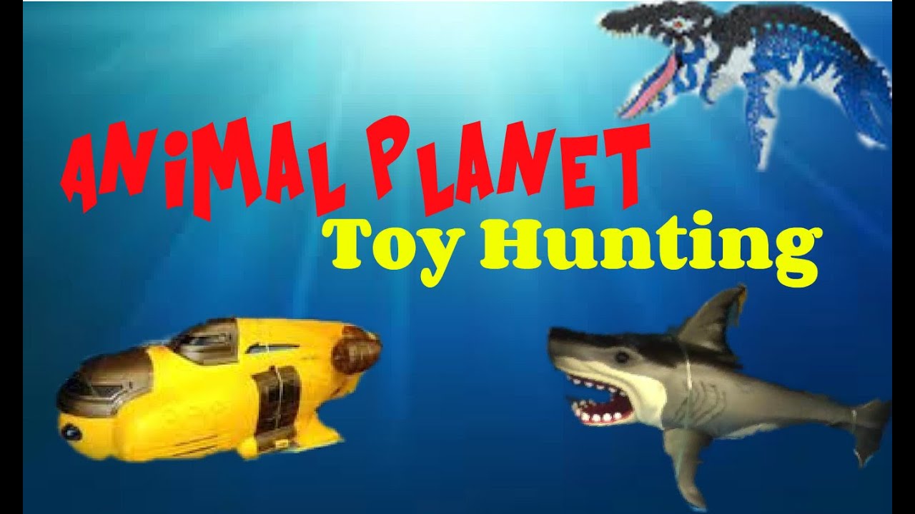 Animal Planet Toy Hunting Deep Sea Adventures and More!
