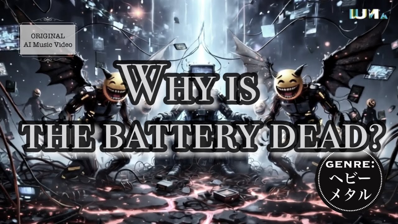 Why is the battery dead? - Haru3. (Original AI Music Video)