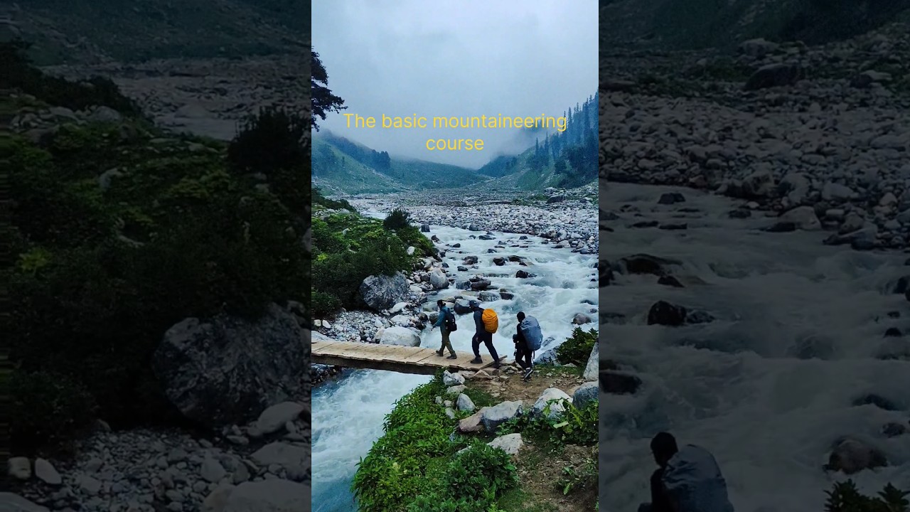 Basic mountaineering course #mountains #travel