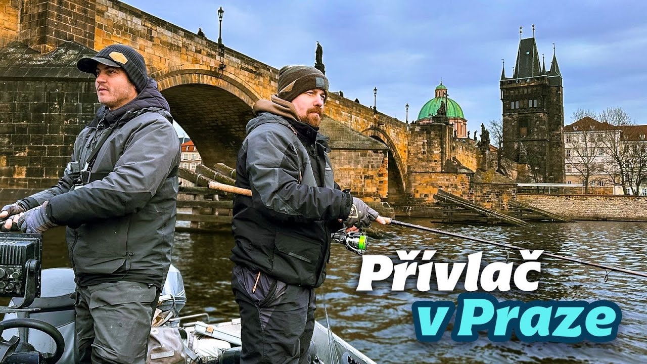 Př&iacute;vlač pod Karlov&yacute;m mostem! Lov dravců v centru zimn&iacute; Prahy, jak&eacute; ryby tu žij&iacute;?