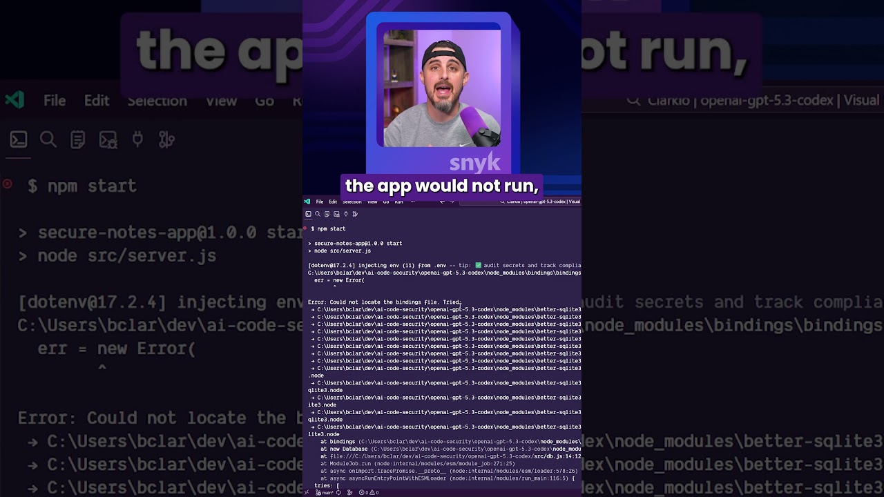 SQLite3 + Windows = Error?