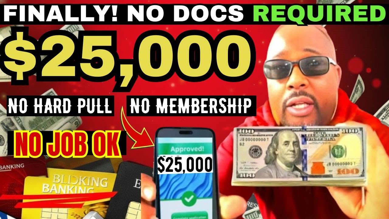 This NEW $25,000 Soft Pull EMERGENCY Short Term Loan Approves Anyone No Hard Inquiry!