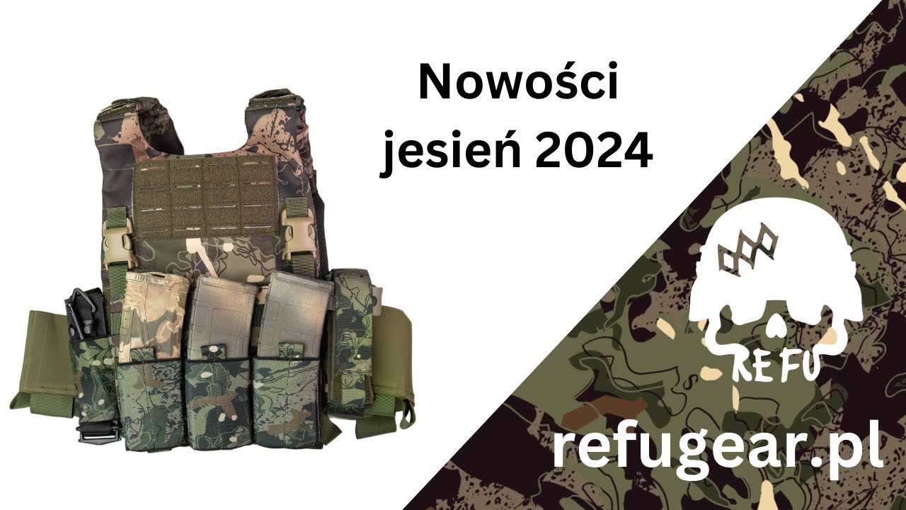 Nowości - kamizelki, szelki i ładownice