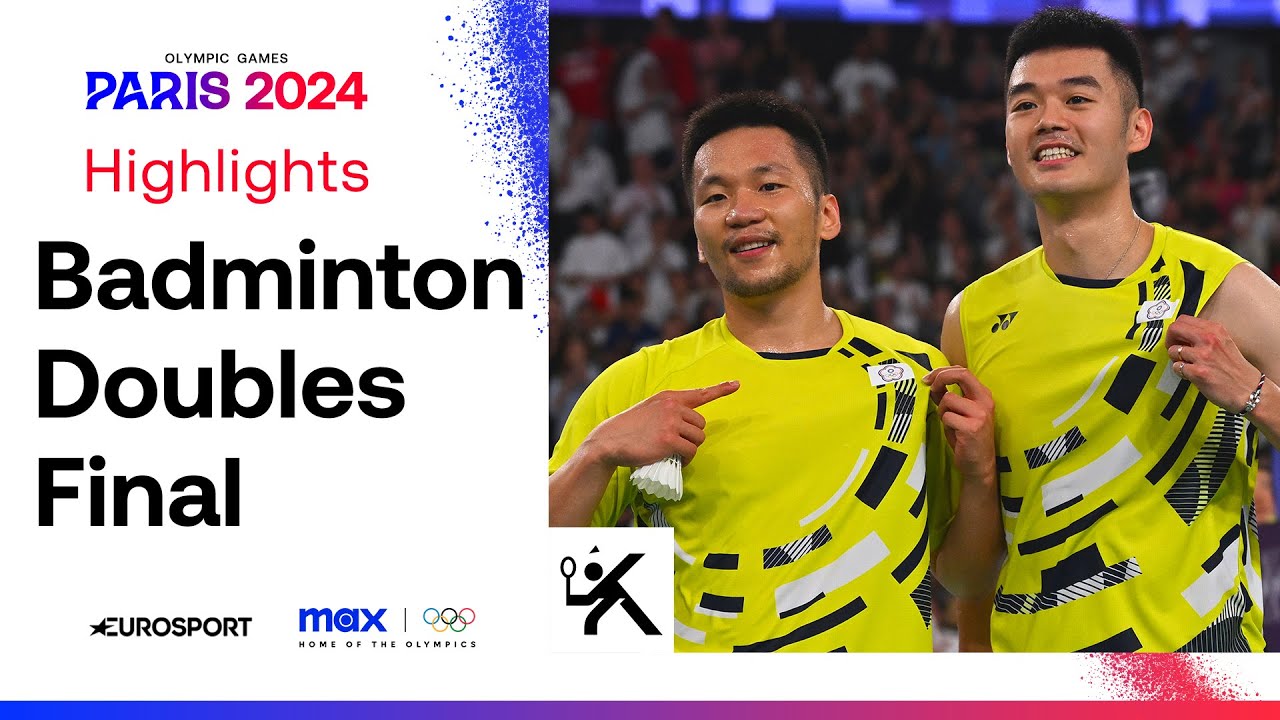 WHAT A MATCH! 😍 | Badminton Men's Doubles Final | #Paris2024 #Olympics