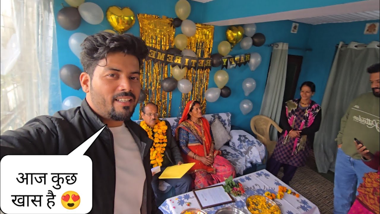 Happy Retirement papa ji 🎉 | pahadi lifestyle vlog @tripsense 