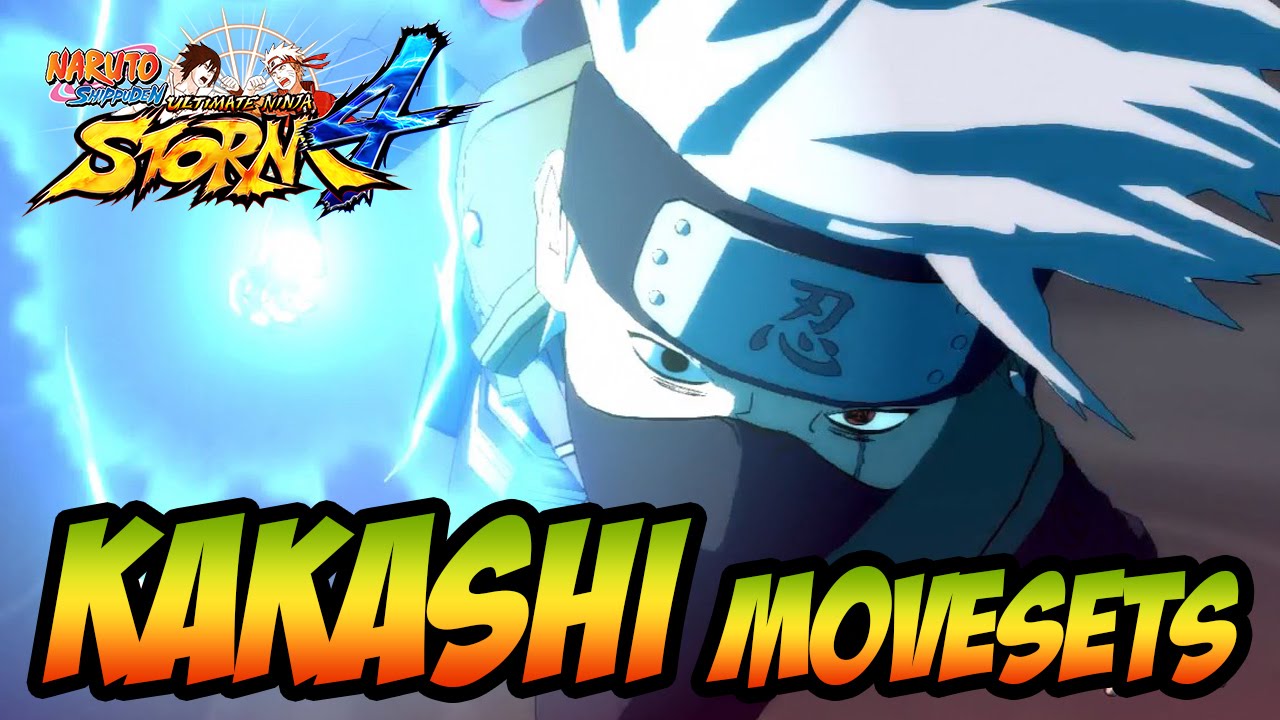 Naruto Ultimate Ninja Storm 1-4 - Kakashi Movesets [+DLC]