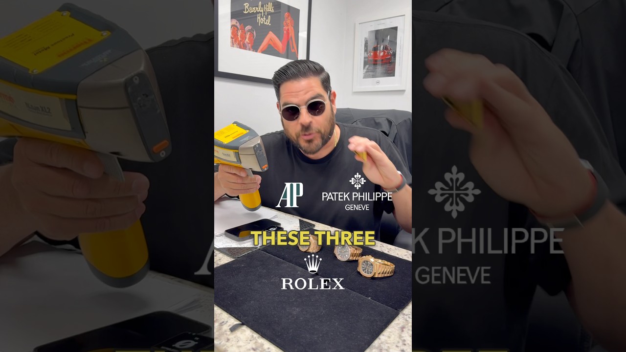 Let&rsquo;s compare the gold purity of Rolex, AP and Patek 😱