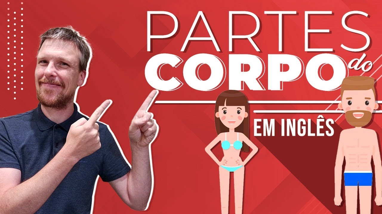 Partes do Corpo Humano em Inglês + Verbos e Expressões Idiomáticas