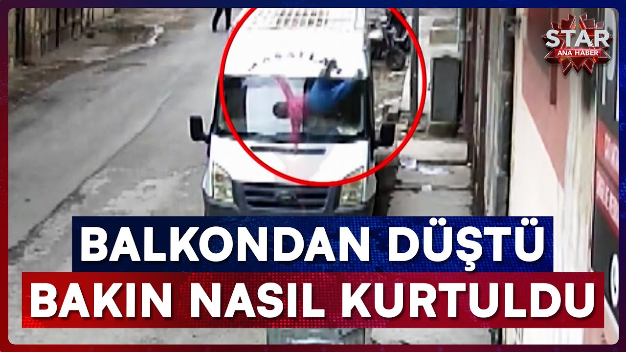 Balkondan Düşen 2 Yaşındaki Çocuğu Kurtaran Mucize! İşte O Anlar | Star Ana Haber