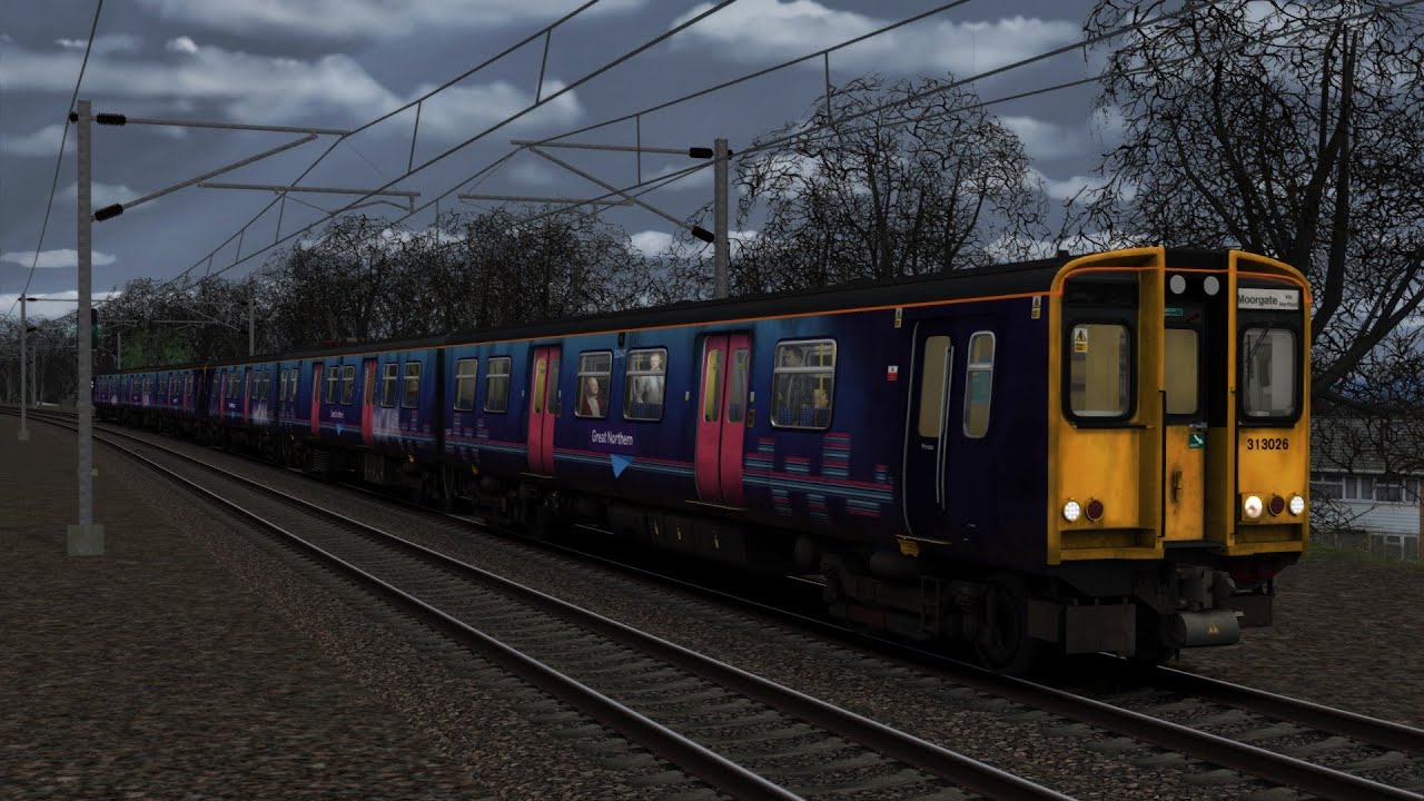 TS2020: Hertford North - Moorgate: Class 313