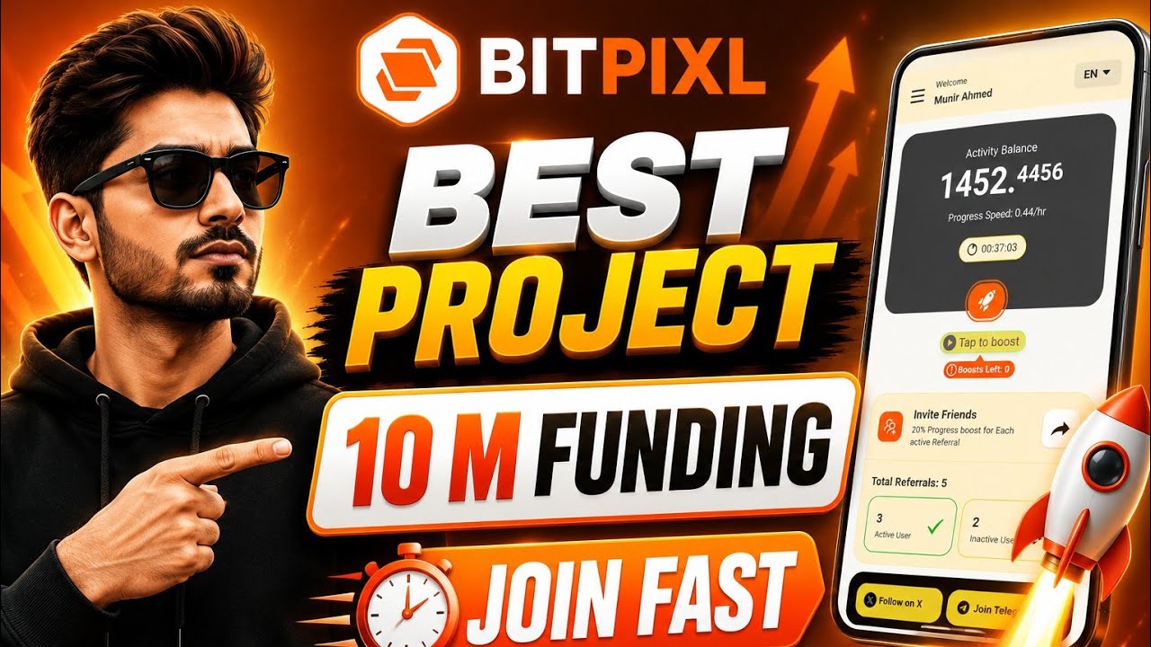 BITPIXL BEST PROJECT 🚀 10M FUNDING LIVE | JOIN FAST BEFORE IT&rsquo;S TOO LATE!