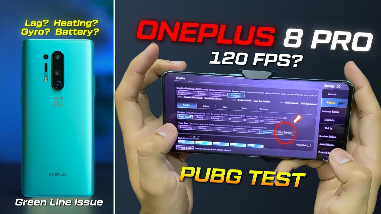 Тест OnePlus 8 Pro в PUBG🔥 | 120 FPS? Гироскоп? Аккумулятор? Нагрев? | Покупать или нет? | Риск з...