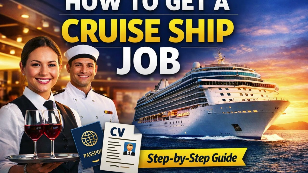 How to Apply for a Cruise Ship Job in 2026 | Step-by-Step Guide for Beginners