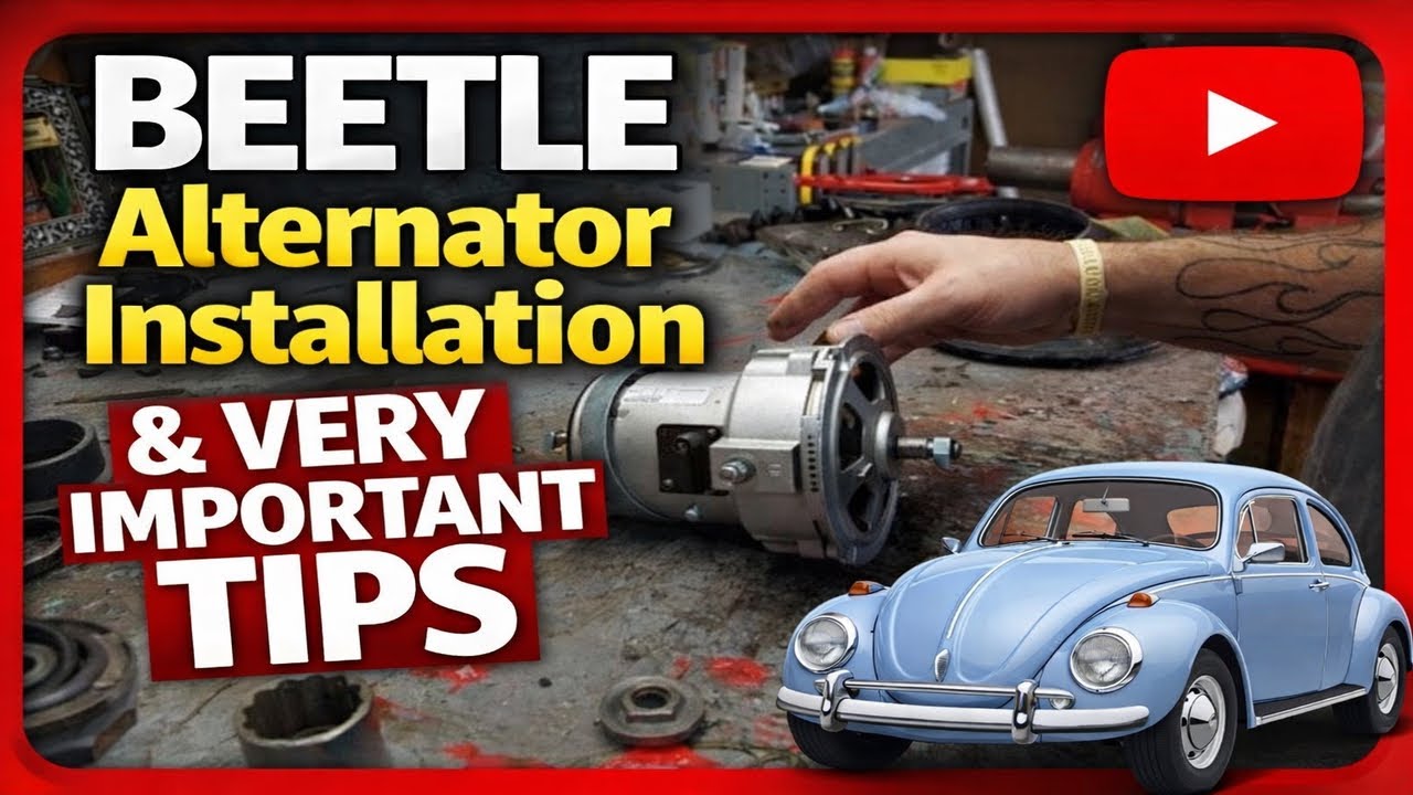 Установка и регулировка генератора VW Beetle - Super Beetle - VW Baja - VW Bus - VW Ghia - VW Bug