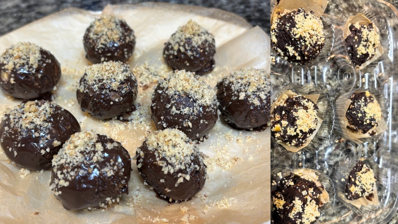 No-Bake Chocolate Energy Balls | 5-Minute Snack!