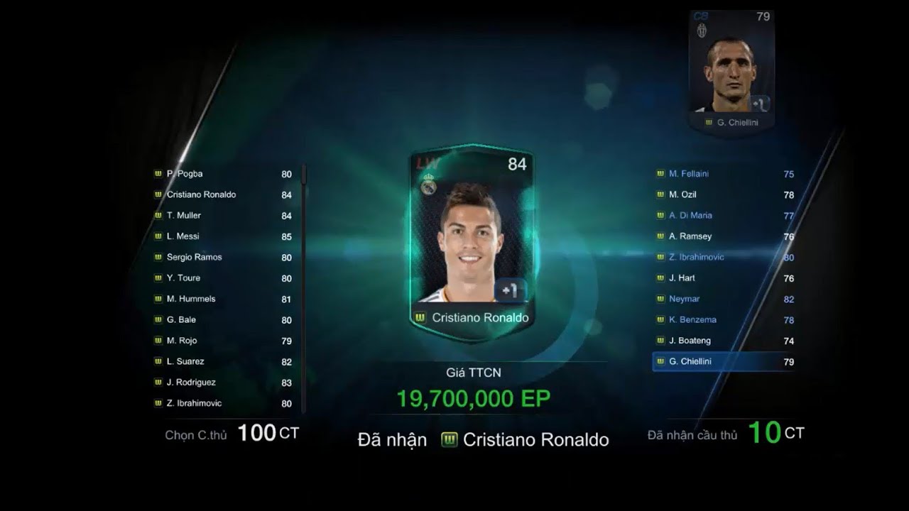 Mở 67 gói cầu thủ Worldcup chỉ định - Fifa online 3 Viet Nam