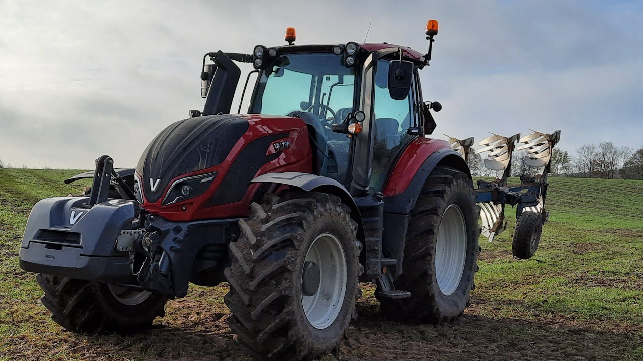 ✔Testy Valtra T144 Active w ciężkiej orce ☆Agrom Łubowo☆