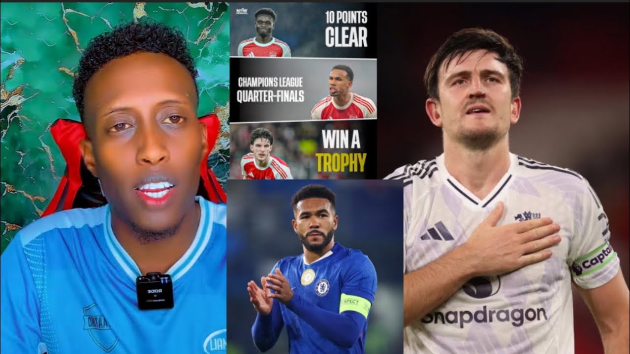 Maguire Oo World Cup Loo Qalqaalinayo, Qorshaha Arsenal Ee Asbuucaan, James hishiis Cusub Saxiixay