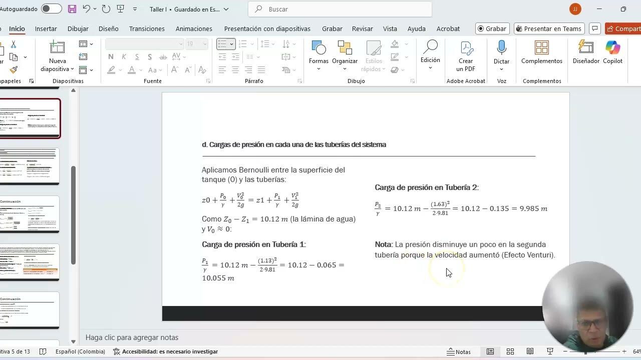 TALLER HIDRAULICA PARTE I