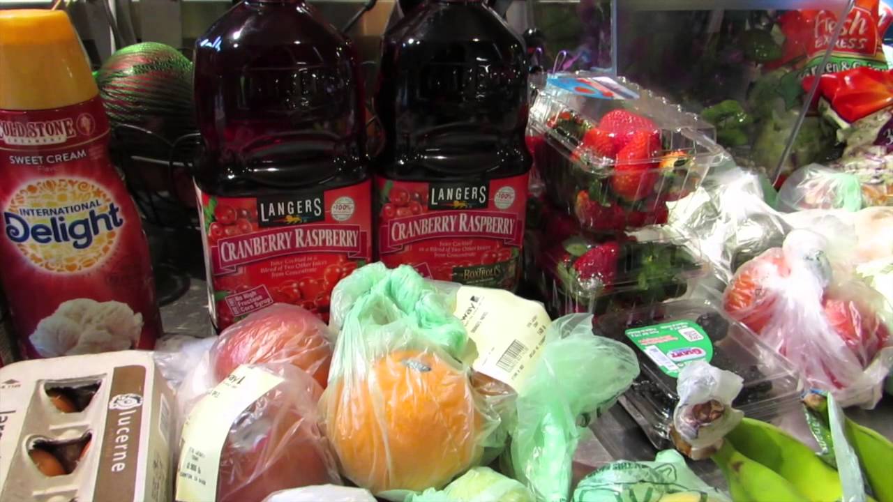 Review - Safeway Grocery Delivery and healthy food haul