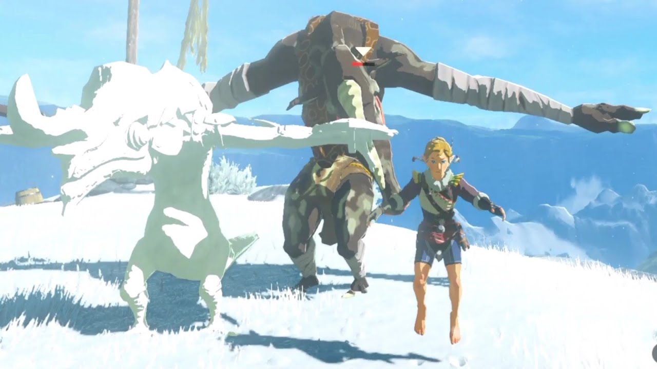 依頼を受けて、Ｔポーズの２人を会わせてみた