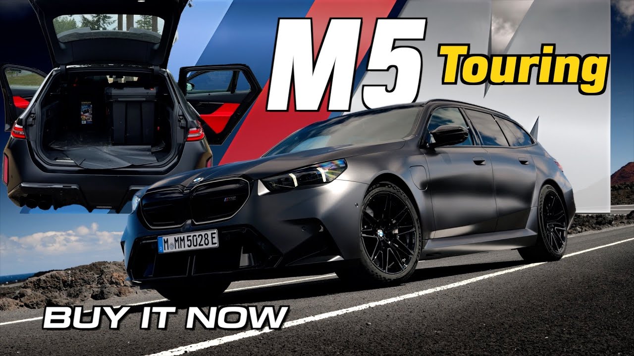 BMW M5 Touring 2025 года &mdash; НАКОНЕЦ-ТО 717-сильный универсал, который вы захотите купить вместо се...