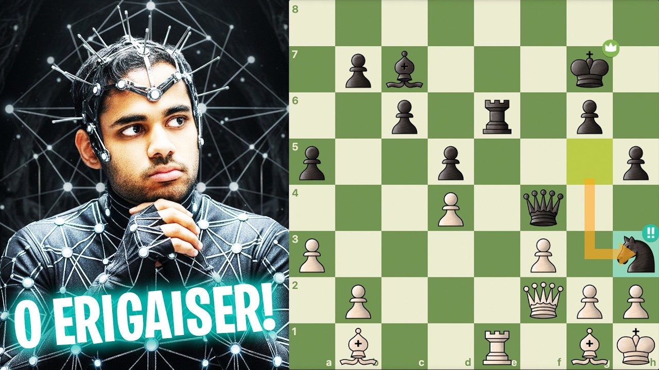QUE PARTIDA! Erigaiser encara Aronian na Copa do Mundo de Xadrez!