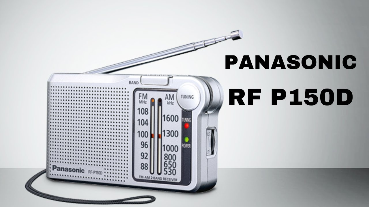Opinión radio Panasonic RF- P150D | Review radio