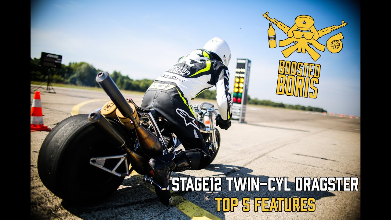 Scooter-Attack Stage 12 2-cyl Drag Scooter Top 5 || Sport 1 Trackday || Boosted Boris