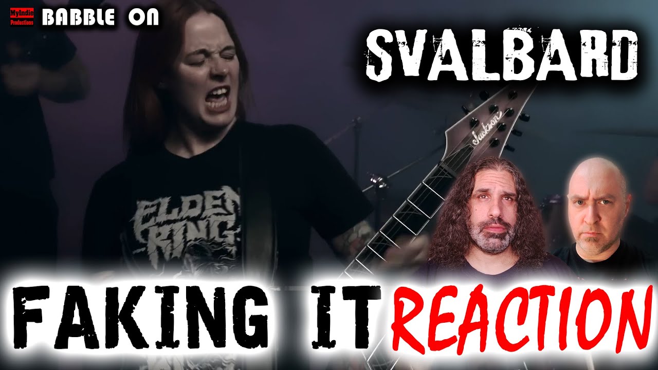 FIRST-TIME REACTION: SVALBARD - FAKING IT Reaction #musicvideoreaction #depression #banger #dark 🔥🔥🔥