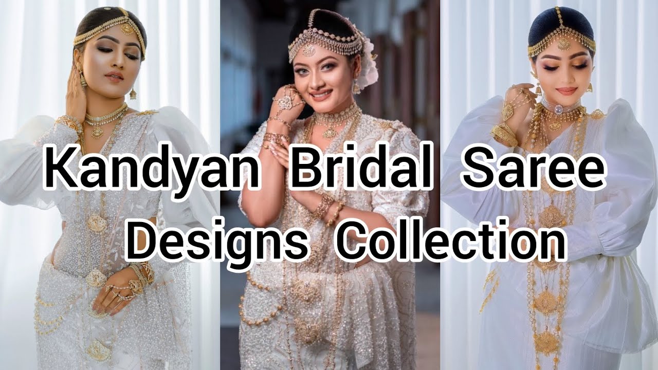 Kandyan Bridal Saree Designs Collection || Kandyan Bridal Saree || Kandyan Bride @AshiFashion 