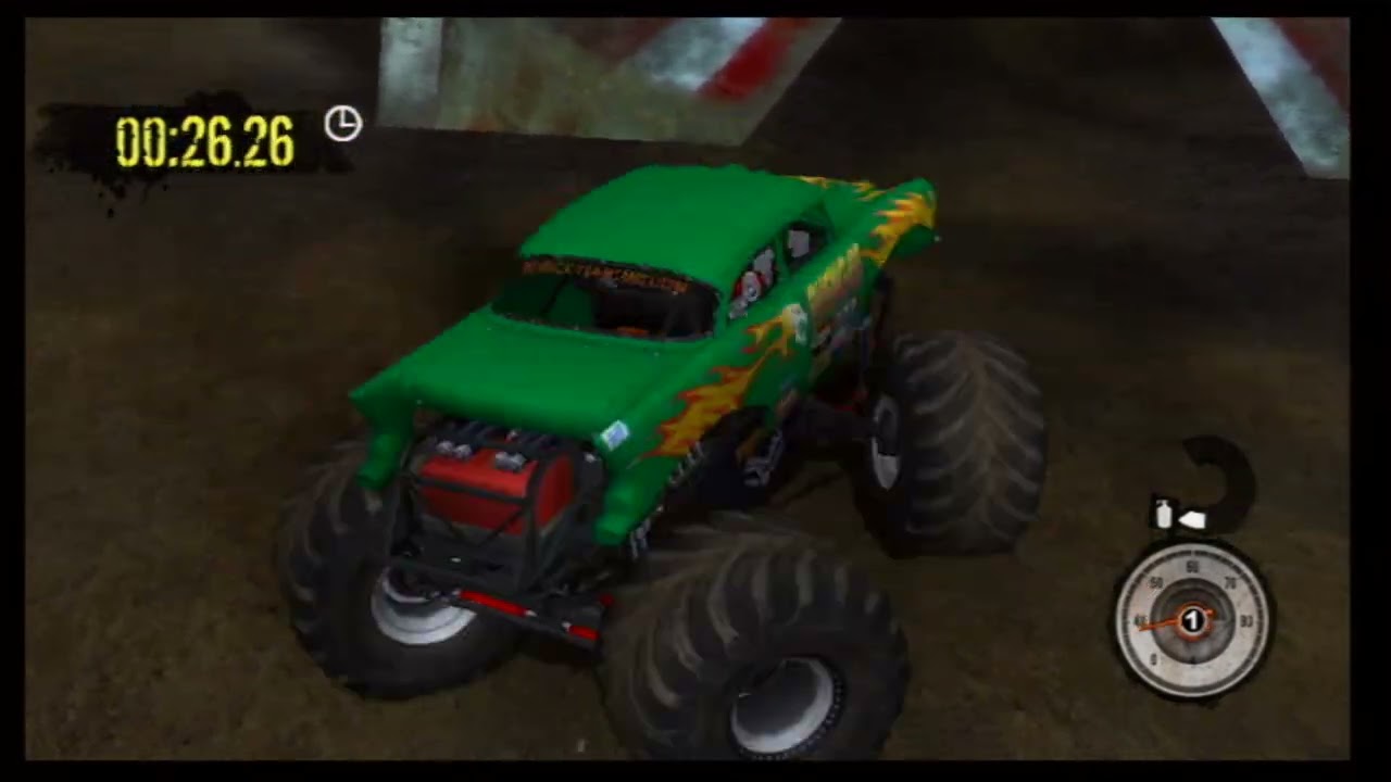 Monster Jam: Path Of Destruction (Wii) | Freestyle #1