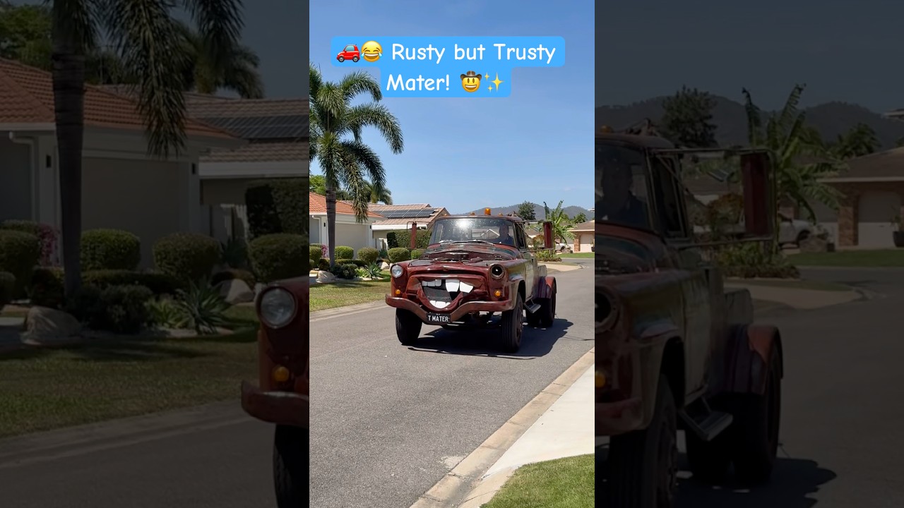 🚗😂 Rusty but Trusty Mater! 🤠✨#carlover #Mater #TowMater #CarsMovie #DisneyCars #pixarcars