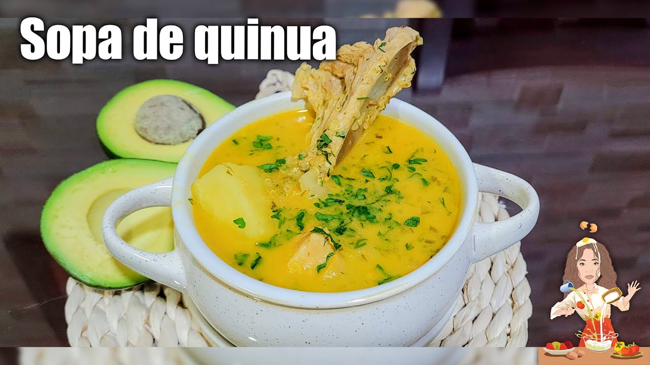SOPA DE QUINUA CON COSTILLA🇪🇨, una delicia altamente nutritiva y que a todos les encantará en casa