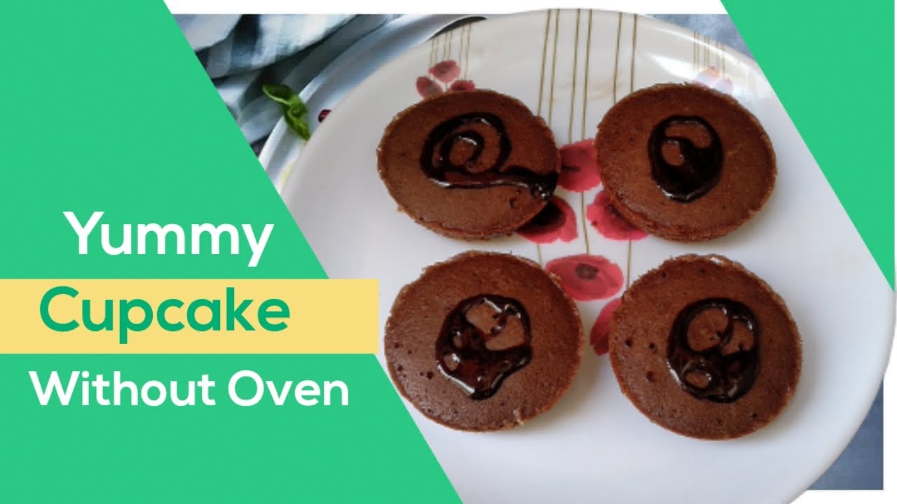 Biscuit Cupcake | Cupcake Recipe | Chocolate Cupcake | without Oven | No eggs | Informative kitchen