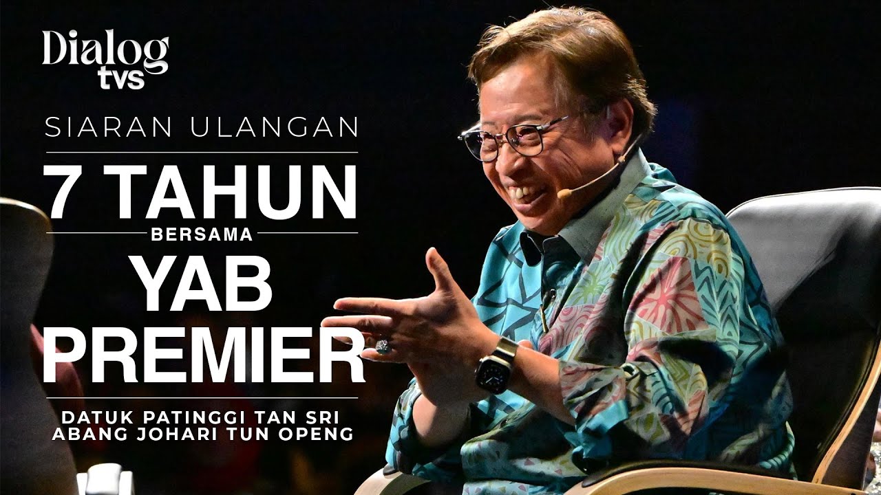 Townhall 7 Tahun bersama Abang Jo | Dialog TVS