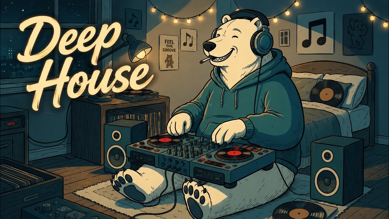 Chill House Vibes @ Cozy Bedroom | Funky Deep House | Relaxed Mood Mix